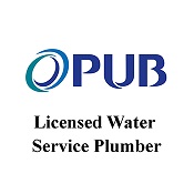 PUB – Licensed Water Service Plumber